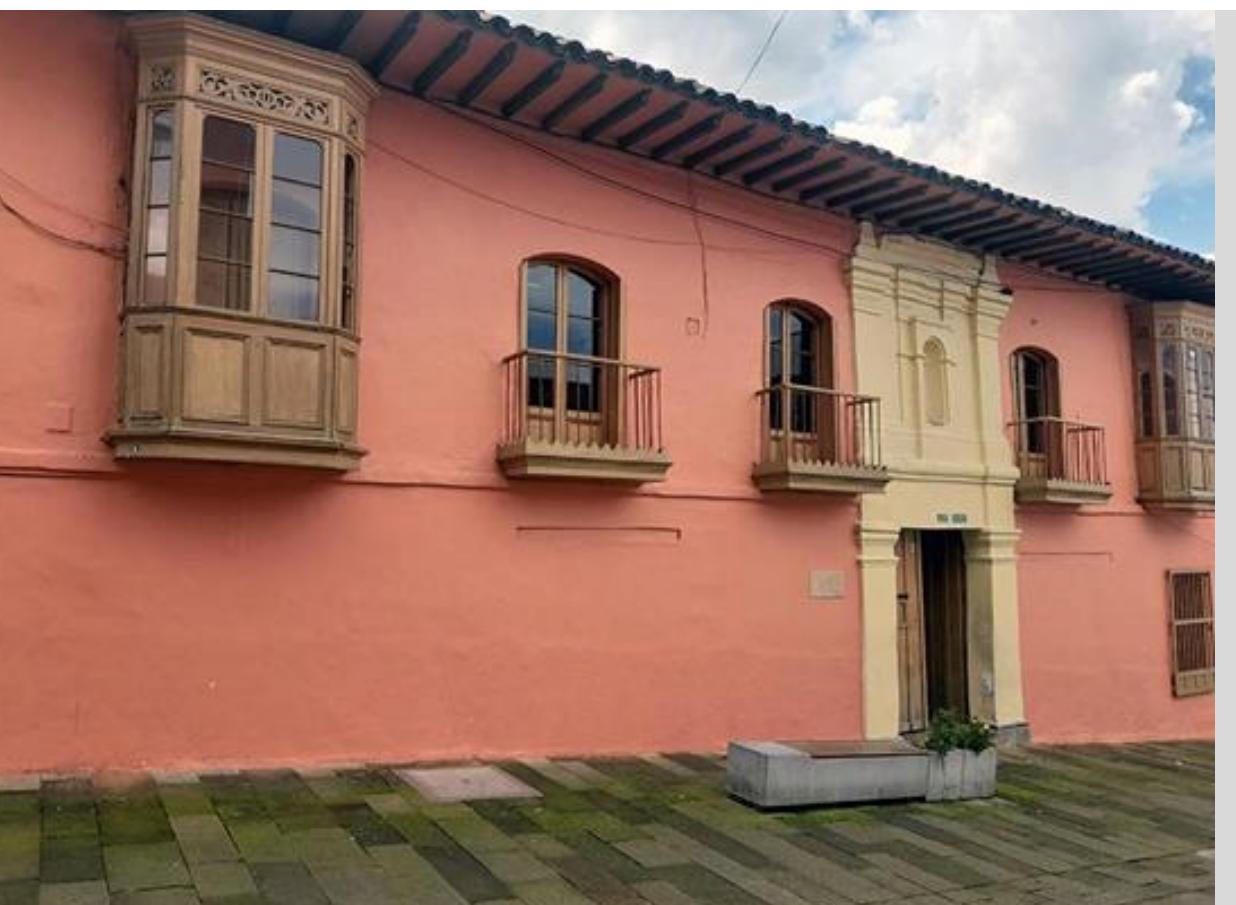 Fachada de la sede de Corporación Flor Naciente.